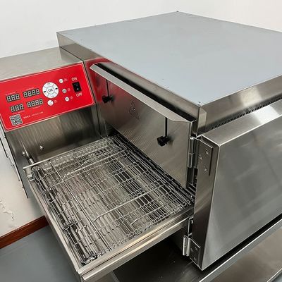 購入 商業 プロフェッショナル レストラン キッチン 機器 供給 ピアス オーブン 電動 16 インチ コンベア ピアス オーブン 販売 オンライン製造