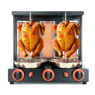 購入 燃焼器 プロパン・ジロマシン ブロイラー・ケバブ ドナー・シャワルマ 自動垂直ローティセリー BBQグリル オンライン製造