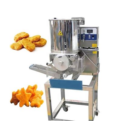 購入 自動チキンナゲットを作る機械 肉パティを作る機械 10個/分 オンライン製造
