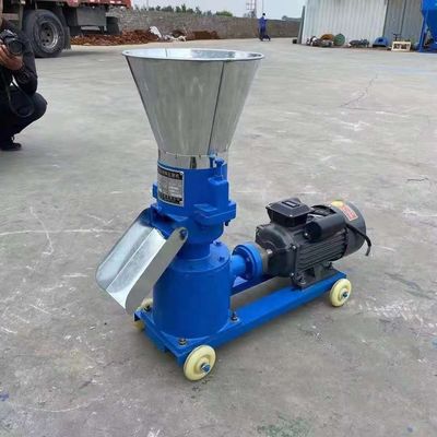 購入 バイオマスのストロー・ペレット・マシン フラット・ダイ・フィード・ペレット・マシン 90-150kg/h オンライン製造