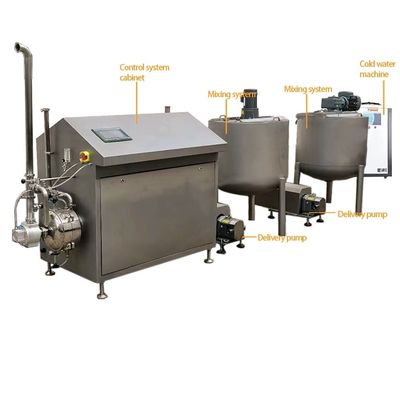 購入 エアリング連続ミキサー チフォンケーキ バッテリー スポンジケーキ作機 400kg/H オンライン製造
