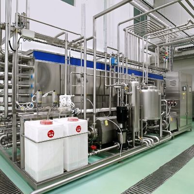 500lph パステリゼーションミルク加工ライン ボトル製乳製品加工機 SUS304 / 316L