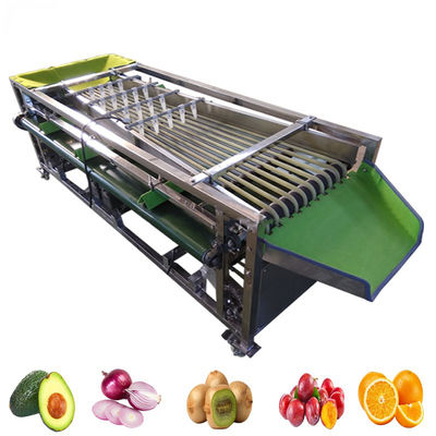 自動生産と果物サイズグラダー 洗濯機能を持つ果物野菜加工機