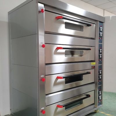 50-300C 温度制御システム 食品の生産のための商用パン屋のオーブン
