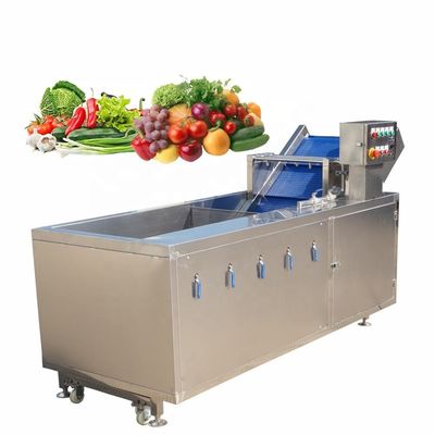 商業用自動野菜洗浄コンベア機、食品コア用タマネギ浸漬バス、モーターポンプエンジン、果物用水